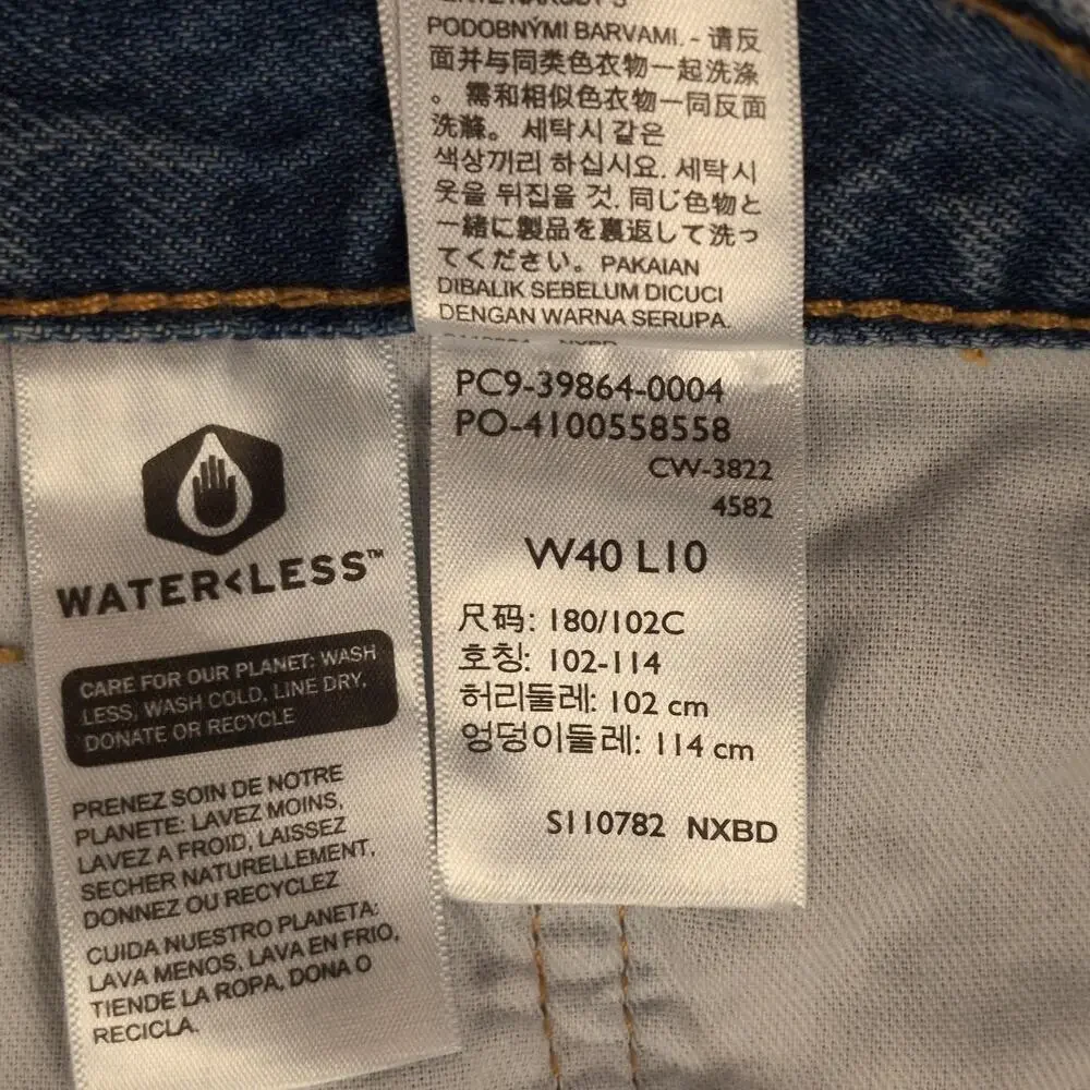 Levis Shorts Mens 40 Blue 405 10
